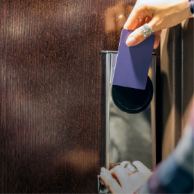 Key card locks
