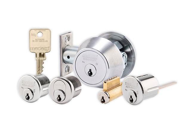 Various cylinder locks and keys